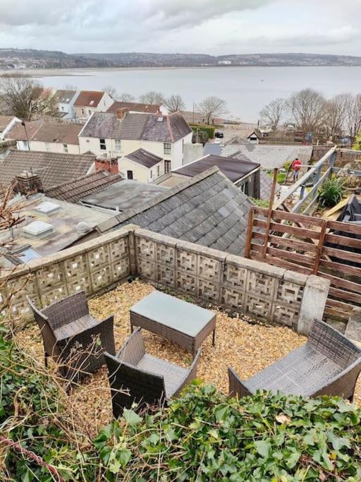 Fishermen's With Log Burner, 2 Bathrooms & Sea Views From Garden Terraces The Mumbles
